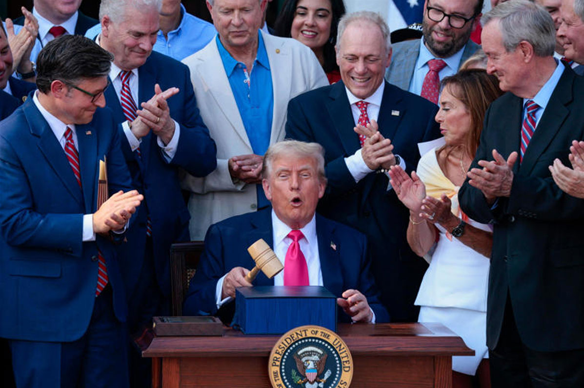 USA. President Trump announces Trade Tariffs to the World from August 1, 2025