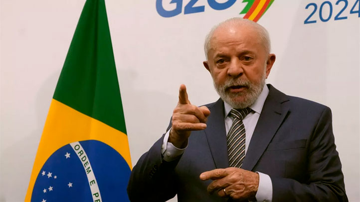 Brazil. President Lula at the G20 wants to bring forward the climate objectives