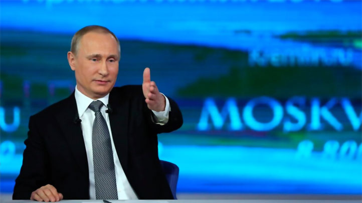 Russia. President Putin disapproves of Western sanctions for unfair energy competition